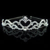 Bridesmaid Tiara Crown Headband Heart Flower